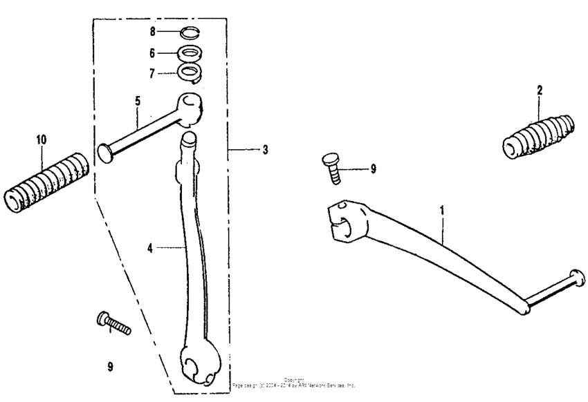 Change pedal + kick arm