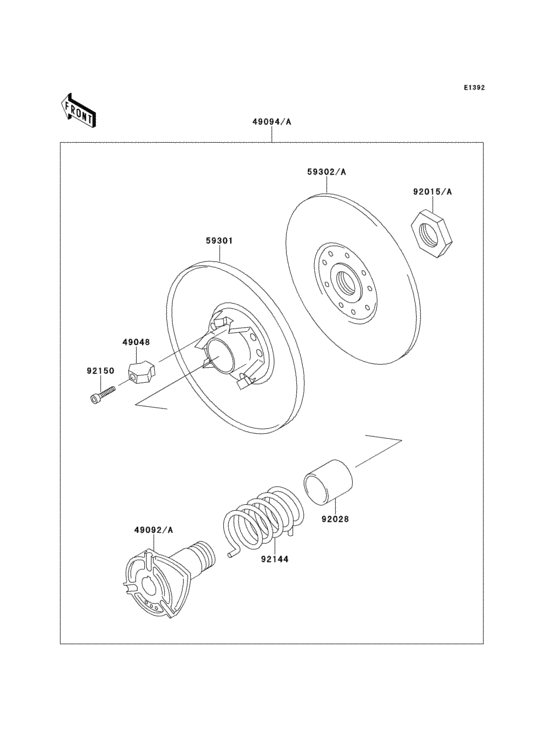 Driven converter
