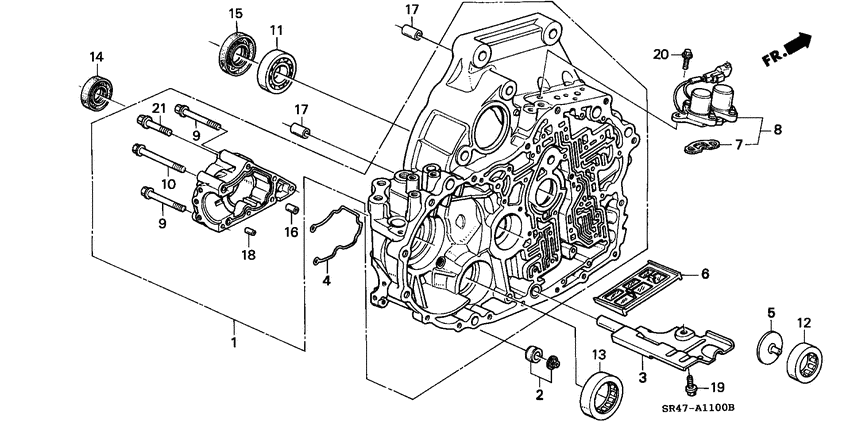 Torque converter housing