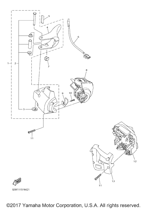 Handle switch & lever