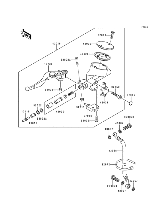 Clutch master cylinder