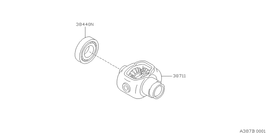 Front differential (transfer)