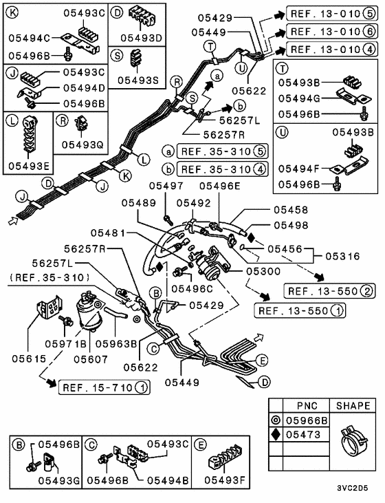 Fuel line & vapor gas control