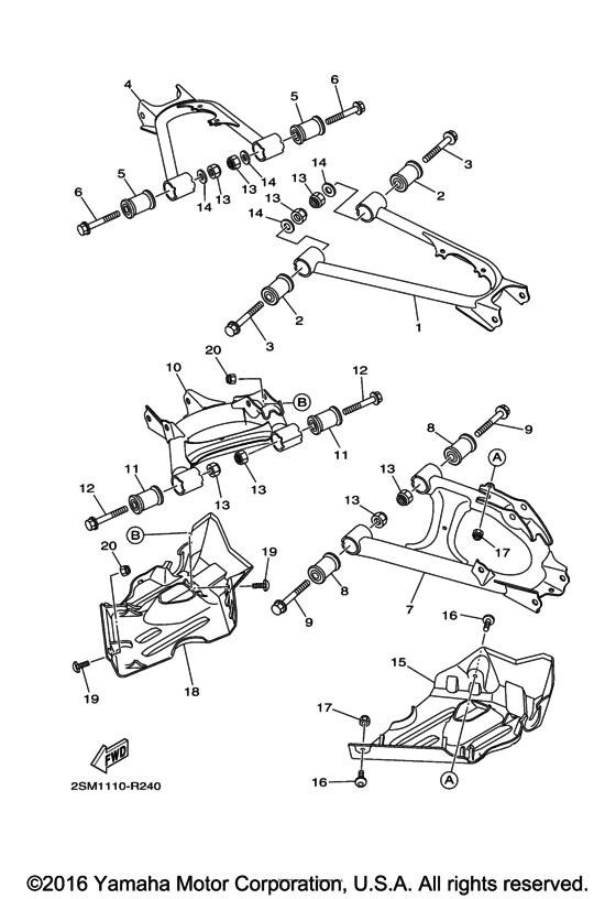 Rear arm & suspension