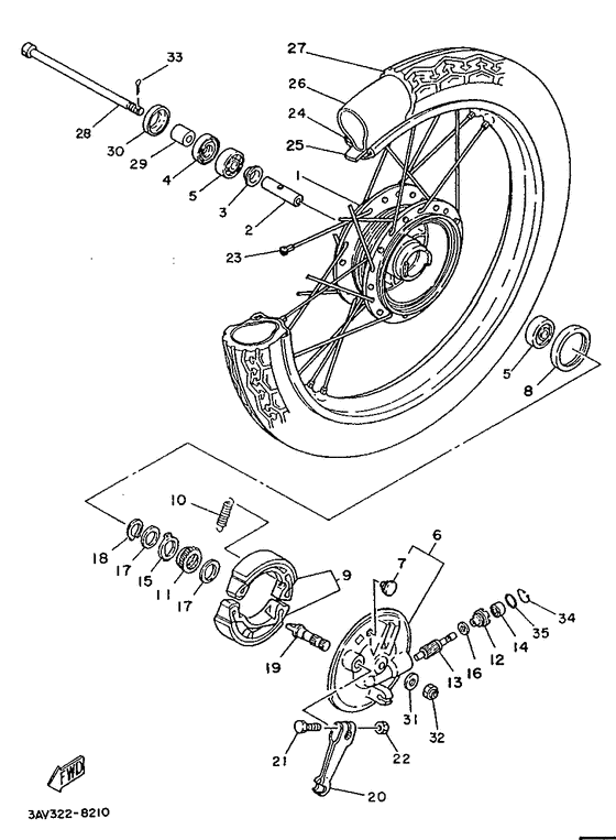 Front wheel