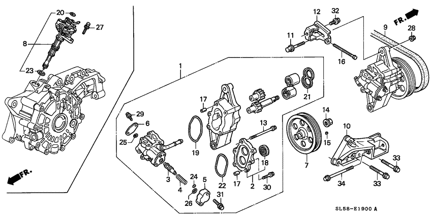 Power steering pump