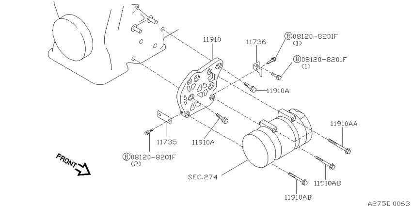 Compressor mounting & fitting