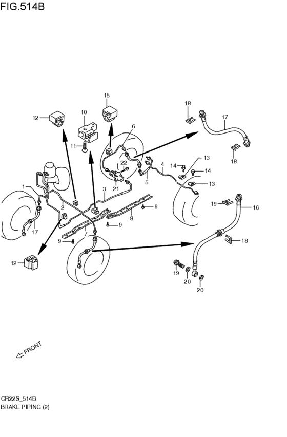 brakes piping