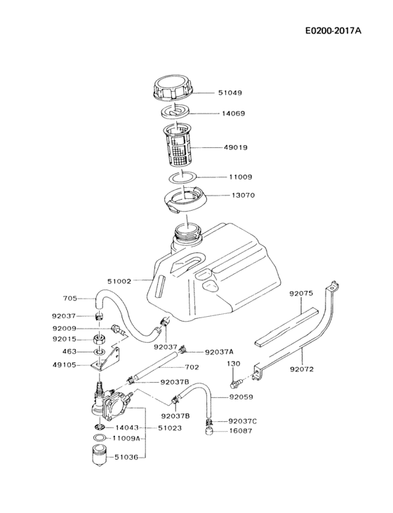 Fuel-tank/fuel-valve