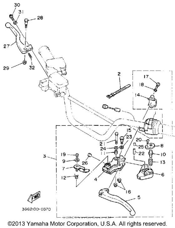 Handle switch-lever