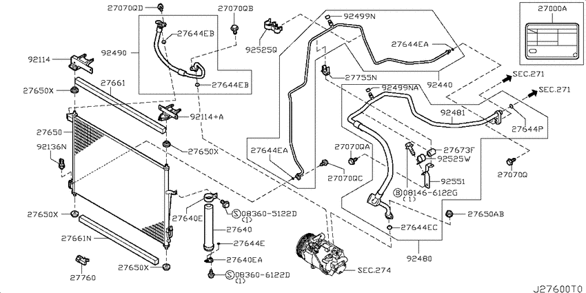 air conditioner (engine room)