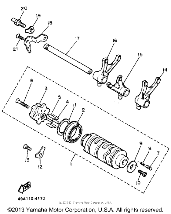 Shift Cam & Fork