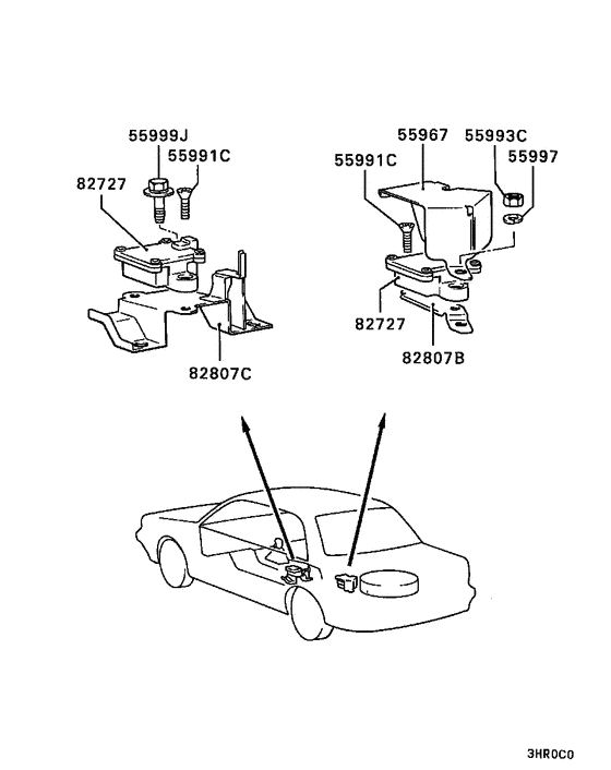 Anti-skid brake sensor