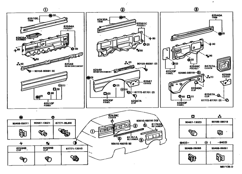 Inside Trim Board