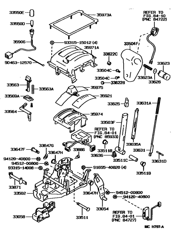 Shift Lever & Retainer
