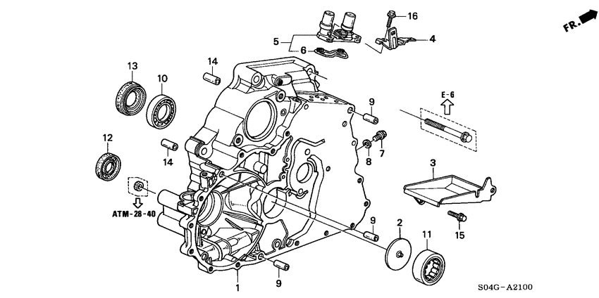 Torque converter housing