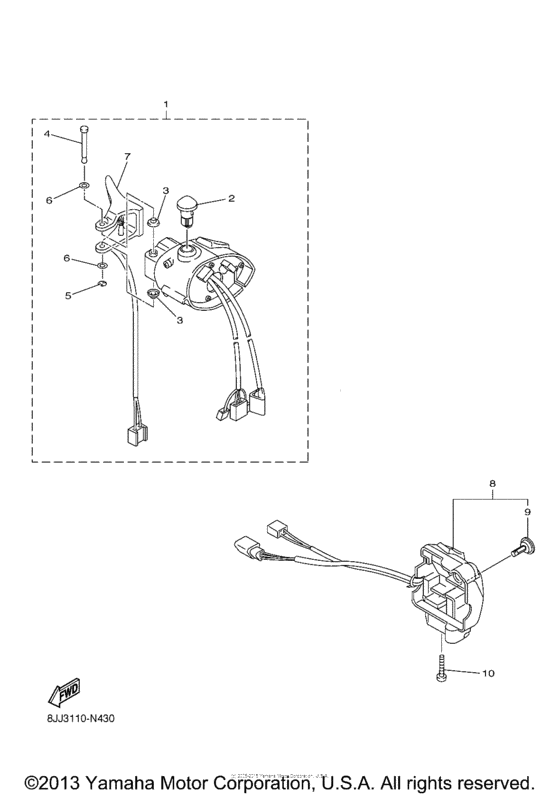 Handle switch & lever