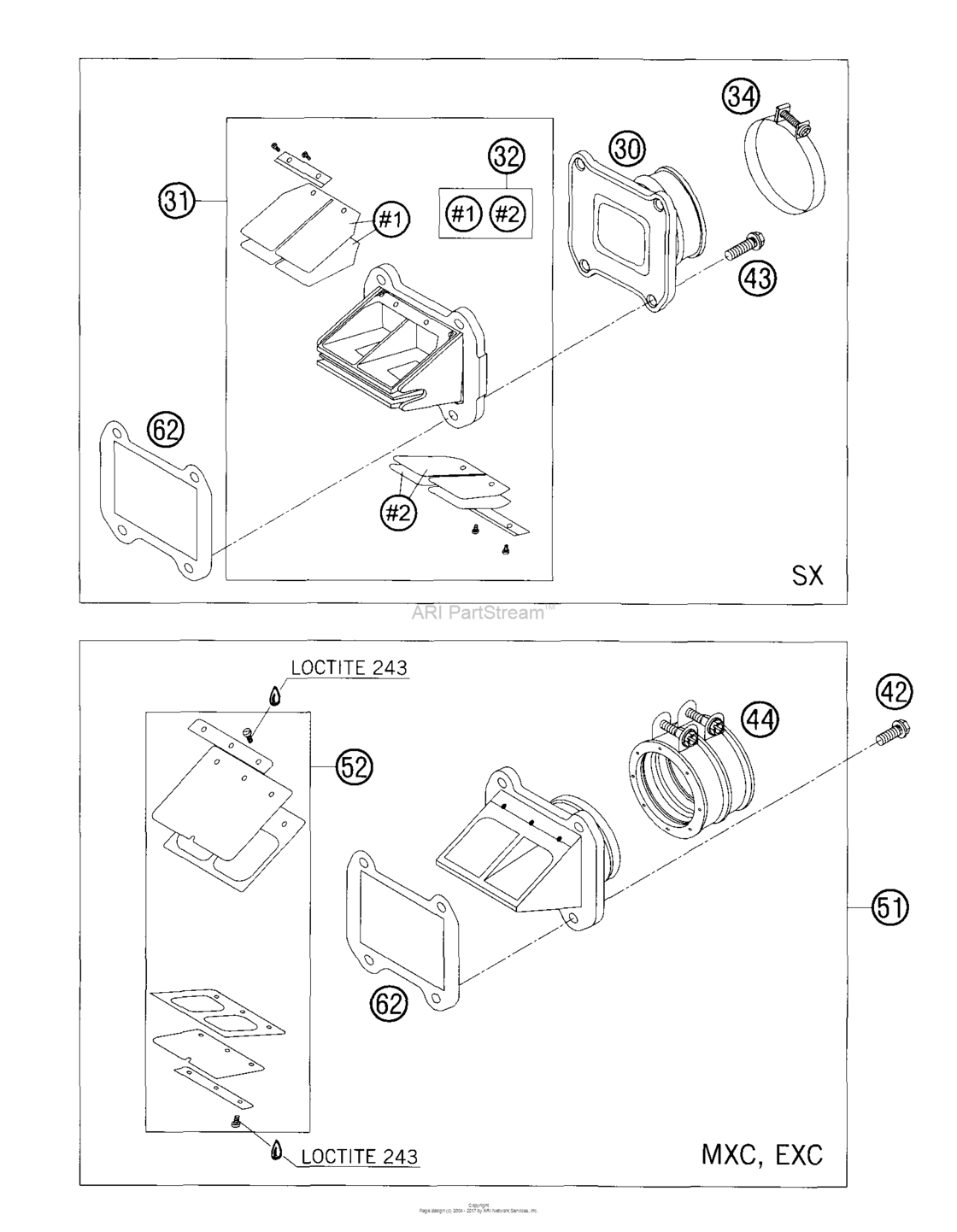 Reed Valve Case