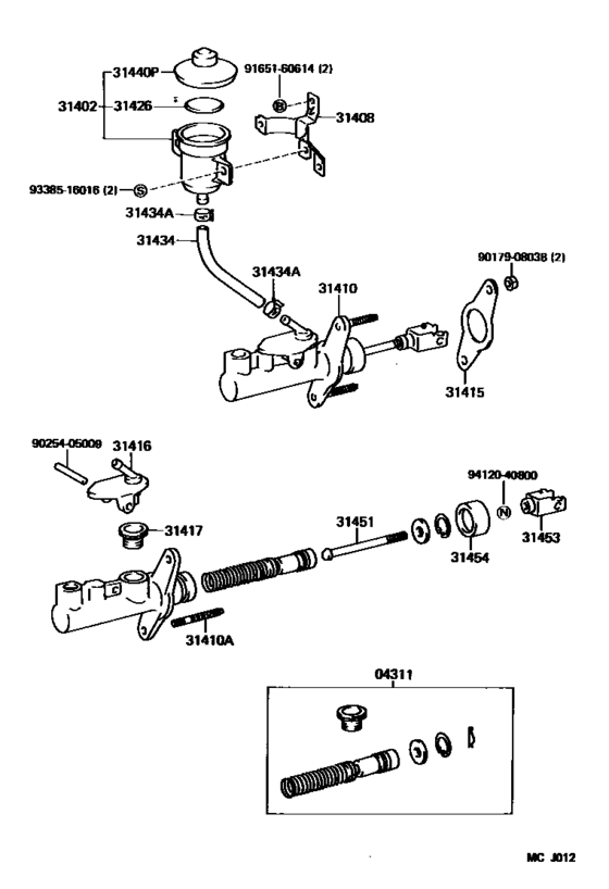 Clutch Master Cylinder