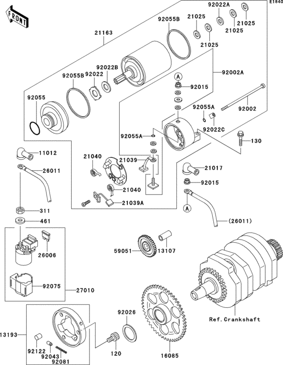 Starter motor