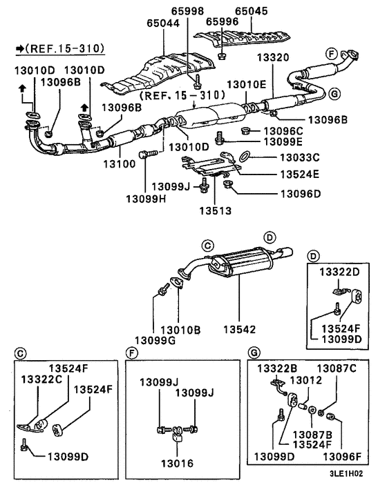 Exhaust pipe & muffler