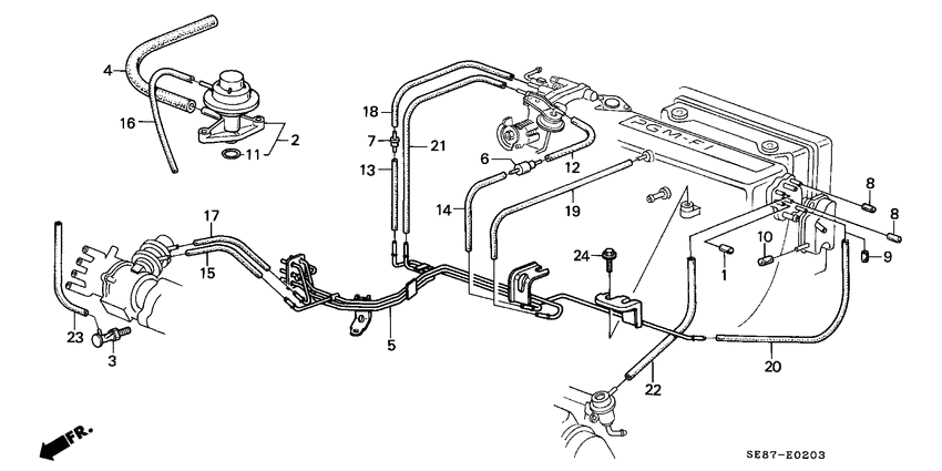 Install pipe/tubing
