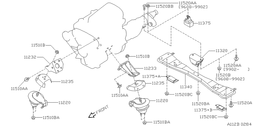 Engine & transmission   mounting