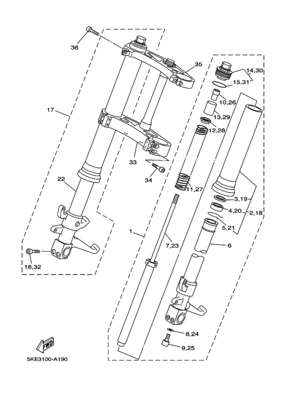 Front fork