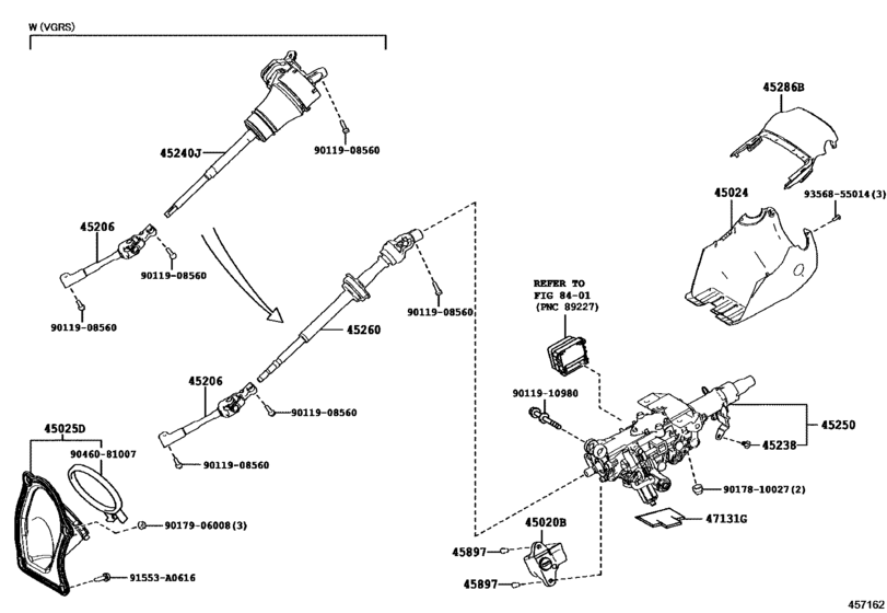 Steering Column & Shaft