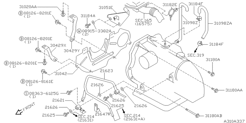 Auto transmission,transaxle & fitting
