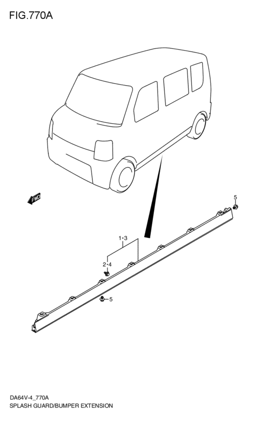 splash guard / bumper extension