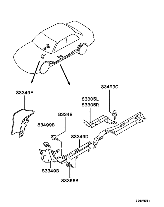 Wiring & attaching parts