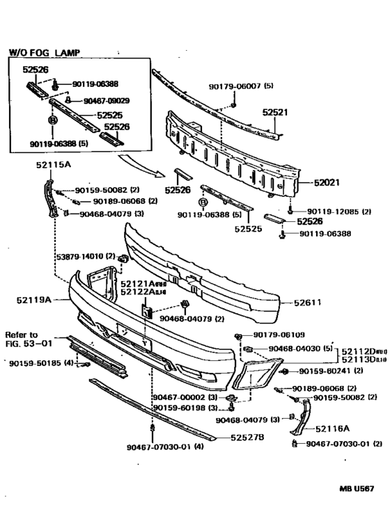 Front Bumper & Bumper Stay