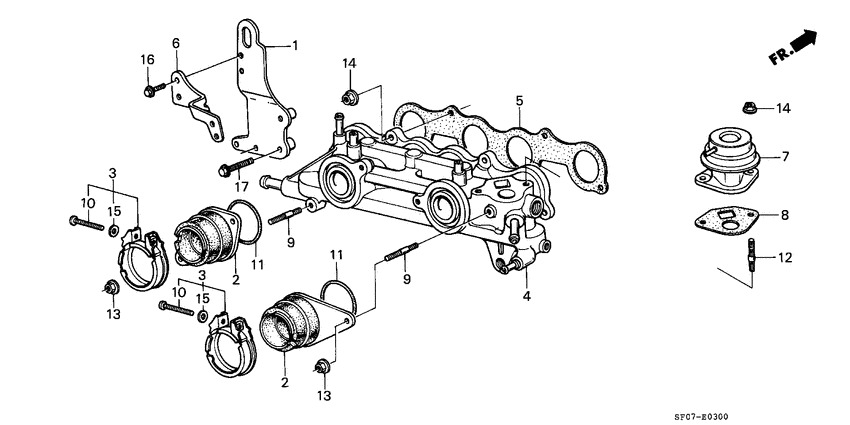 Carburetor insulator/ intake manifold