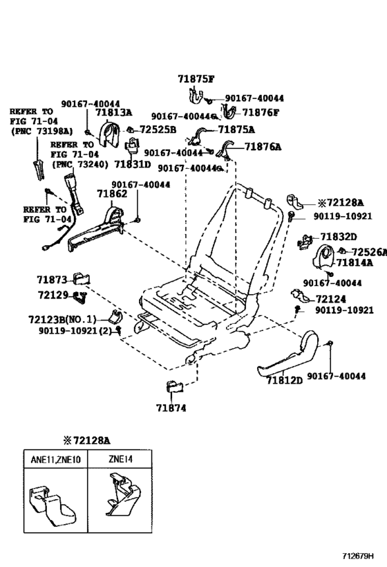 Front Seat & Seat Track
