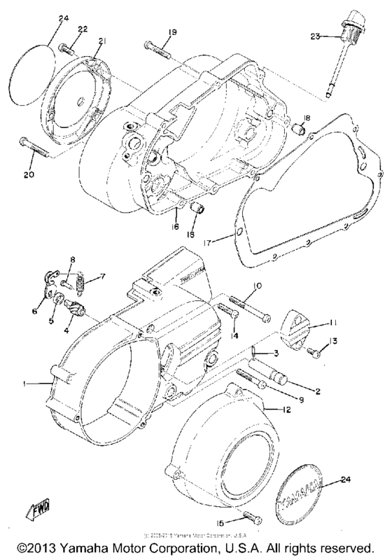 Crankcase cover