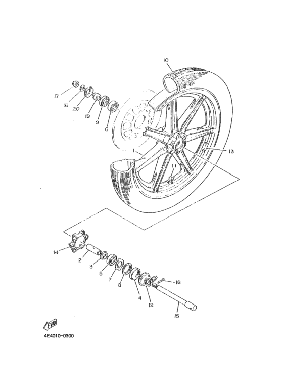 Front wheel