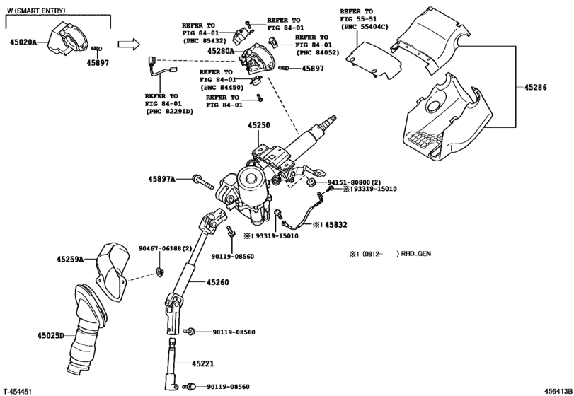 Steering Column & Shaft