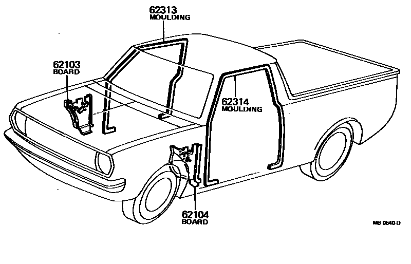 Inside Trim Board & Door Opening Trim Moulding