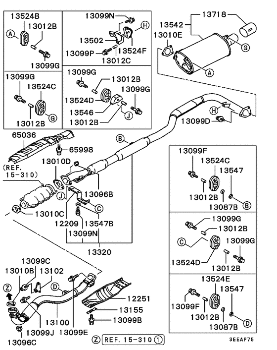 Exhaust pipe & muffler