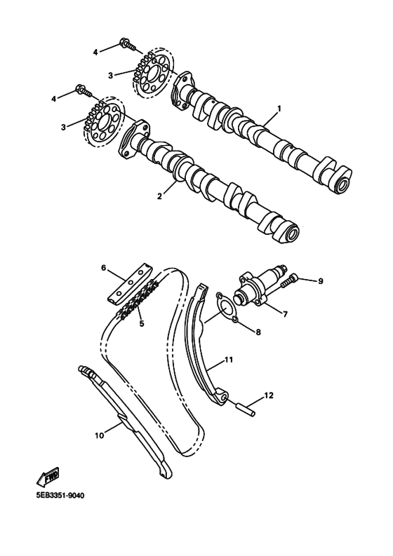 Camshaft & chain