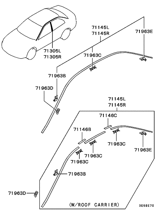 Side garnish & moulding