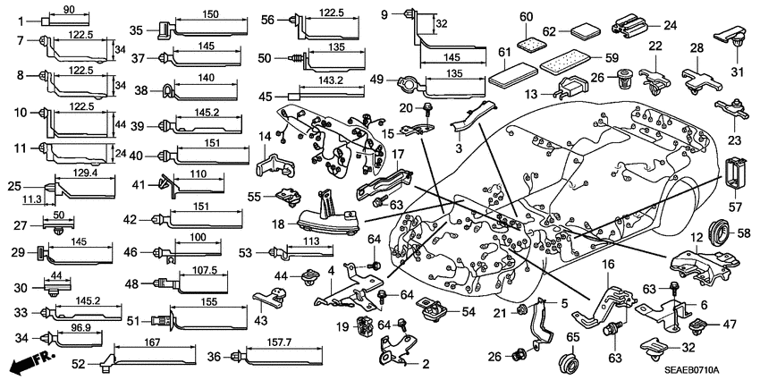 Harness band/bracket