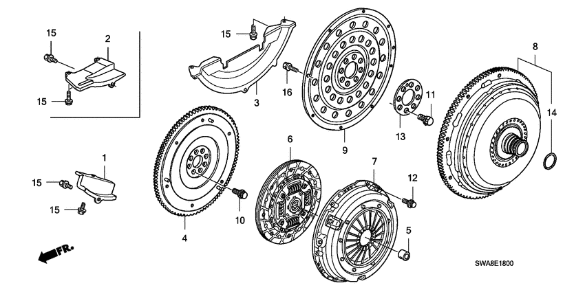 Clutch/torque converter