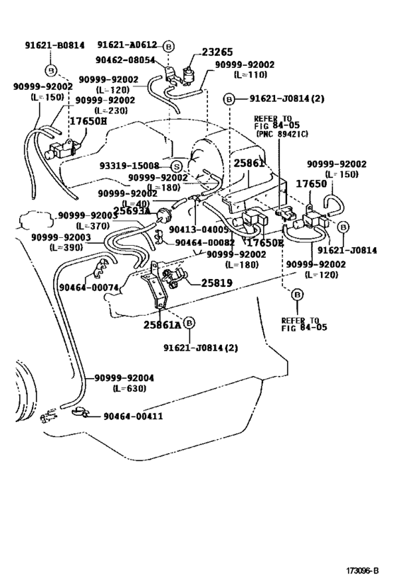 Vacuum Piping for 2001 - 2007 Toyota LAND CRUISER HDJ79 | General sales ...