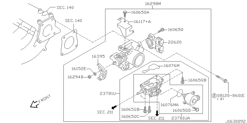 Throttle chamber