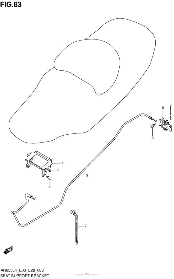 Seat Support Bracket