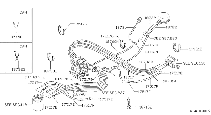 Emission control piping