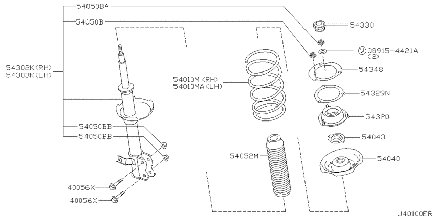 Front suspension