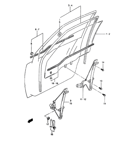 C 5dr fr dr regulator